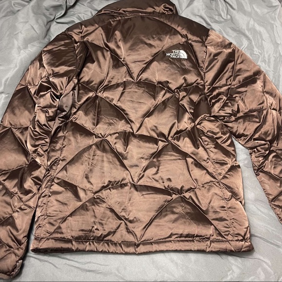 The North Face Brown Puffer Jacket - Picture 5 of 13
